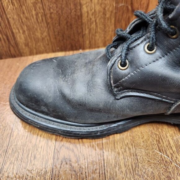Red Wing Shoes Steel Toe Boots Mens Size 8 ANSI Z41 PT91 F1/75 C/75 PR